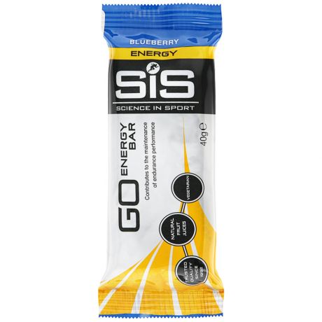 Батончик SiS углеводный GO Energy Mini Bar вкус Голубика 40г