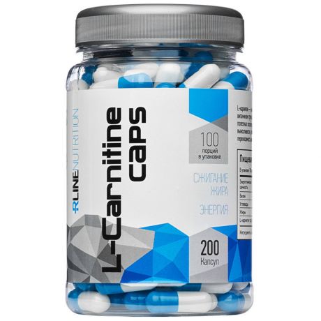 Жиросжигатель L-Carnitine Caps RLine 200 капсул