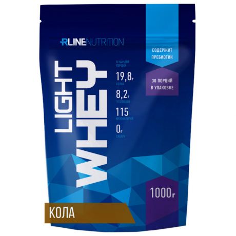 Протеиновый коктейль RLine Light Whey со вкусом колы и мармелада 1 кг