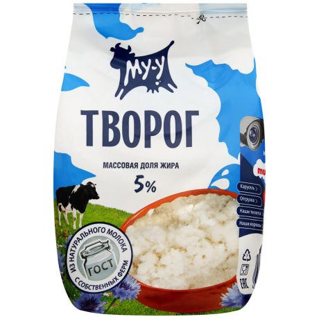 Творог Му-у 5% 300 г