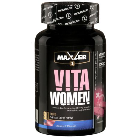 Витамины для женщин Maxler VitaWomen 90 таблеток