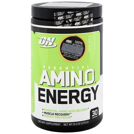 Аминокислотный комплекс Optimum Nutrition Amino Energy зеленое яблоко 0,27кг