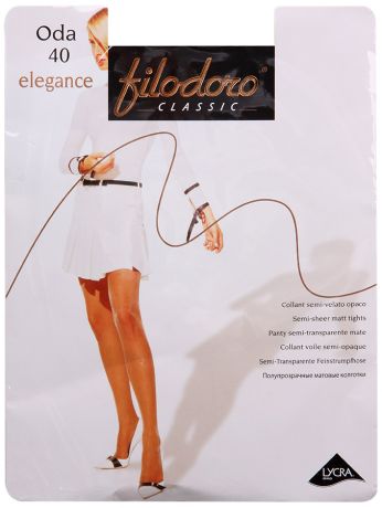 Колготки Filodoro Classic Oda 40 den Elegance Cognac размер 3 (M)