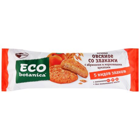 Печенье Рот Фронт Eco botanica с абрикосом и морковными цукатами 0,28кг