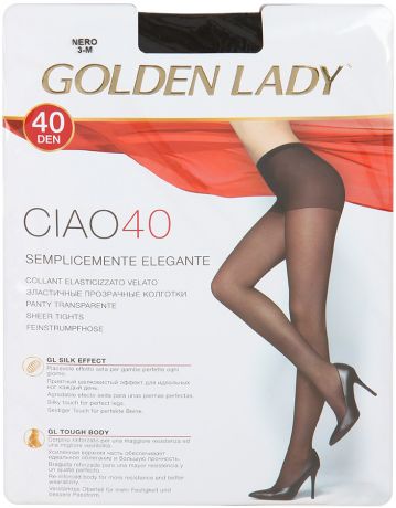 Колготки Golden Lady Ciao 40 den Nero размер 3-М