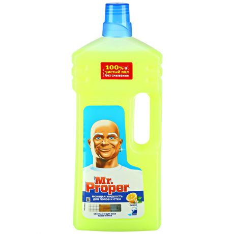 Жидкость моющая для пола и стен Mr.Proper Лимон 1.5 л