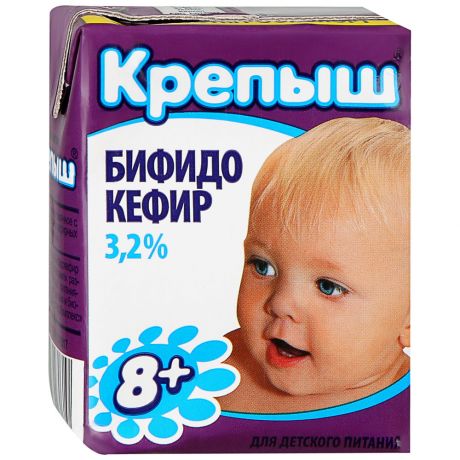 Бифидокефир Крепыш с 8 месяцев 3.2% 200 г