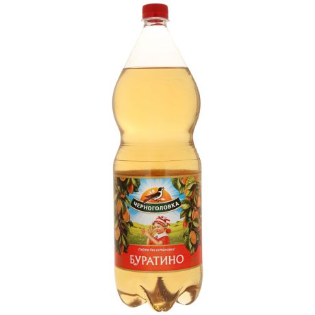 Напиток из Черноголовки Лимонад "Буратино", 2л