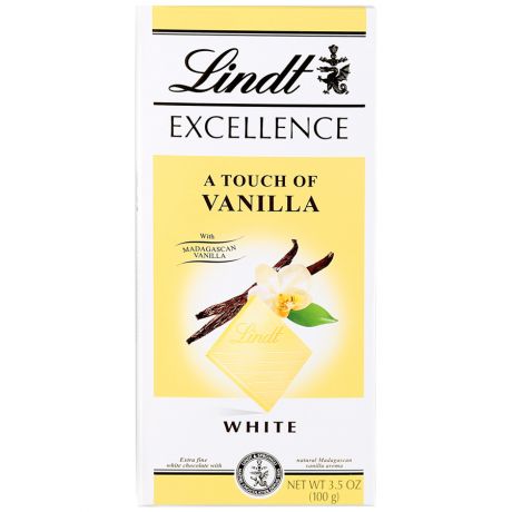 Шоколад Lindt Excellence белый с ванилью 100г