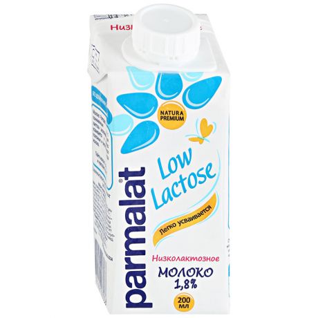 Молоко Parmalat низколактозное ультрапастеризованное 1.8% 200 мл