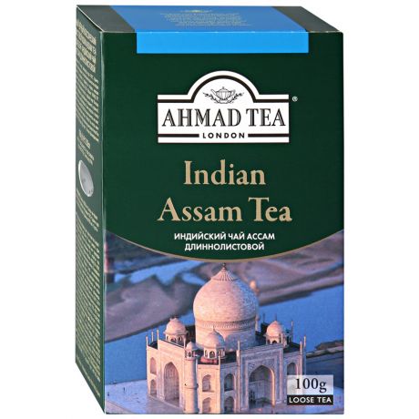 Чай Ahmad Tea Indian Assam Tea черный длиннолистовой 100 г