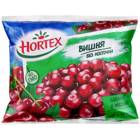 Вишня Hortex без косточки быстрозамороженная 300 г