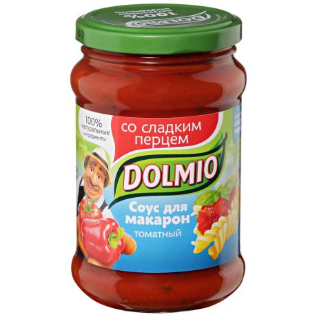 Соус Dolmio томатный для макарон со сладким перцем 0,35кг