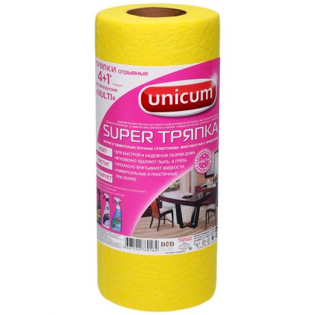 Тряпки Unicum Universal 41 штука в рулоне