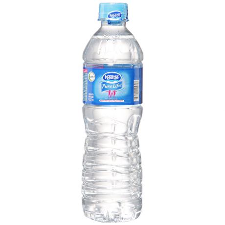 Вода Nestle Pure Life питьевая артезианская негазированная 0,5л