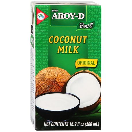 Молоко Aroy-D кокосовое 17-19% 500 мл