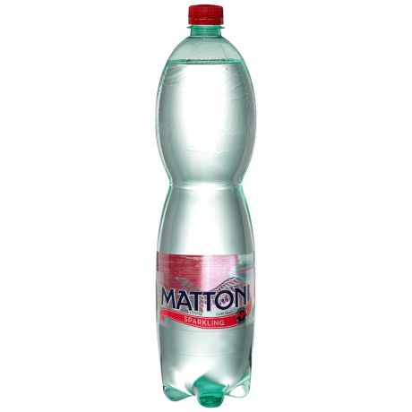 Вода минеральная питьевая Mattoni лечебно-столовая газированная 1,5л пэт