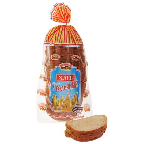 Хлеб Щелковохлеб Столичный в нарезке 0,65кг