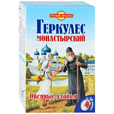Геркулес Русский продукт Монастырский овсяные хлопья 500 г