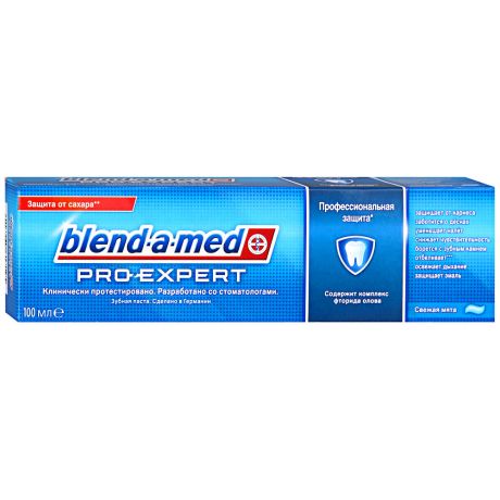 Зубная паста Blend-a-med ProExpert Свежая мята комплексная защита 100 мл