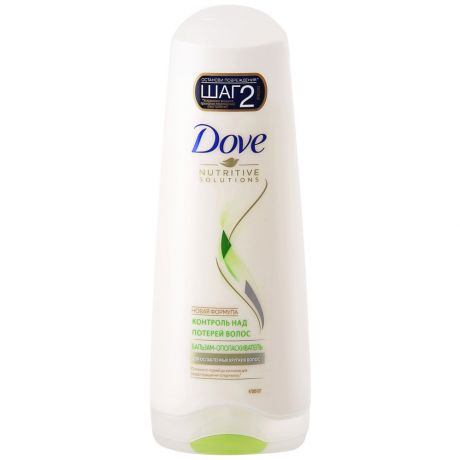 Бальзам - ополаскиватель Dove "Контроль над потерей волос" для слабых волос, 200мл
