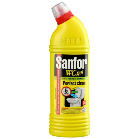 Гель Sanfor WC Лимонная свежесть 750 г