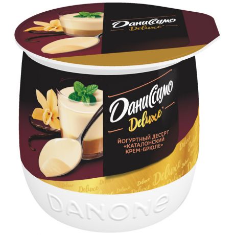 Десерт Даниссимо йогуртовый термостатный каталонский крем-брюле 4.7% 160 г