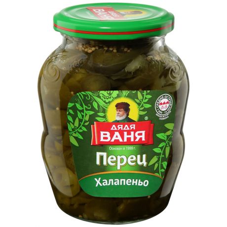 Перец Дядя Ваня Халапеньо 350 г