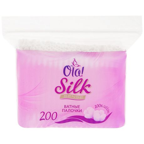 Ватные палочки Ola! Silk Sense 200 штук