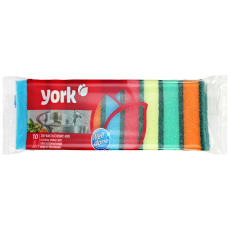 Губки для посуды York Midi, 10 шт