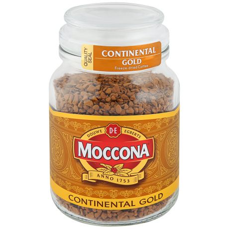 Кофе Moccona Continental Gold растворимый сублимированный 95 г