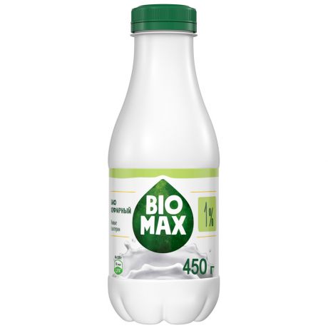 Кефирный напиток BioMax Легкий 1% 450 г