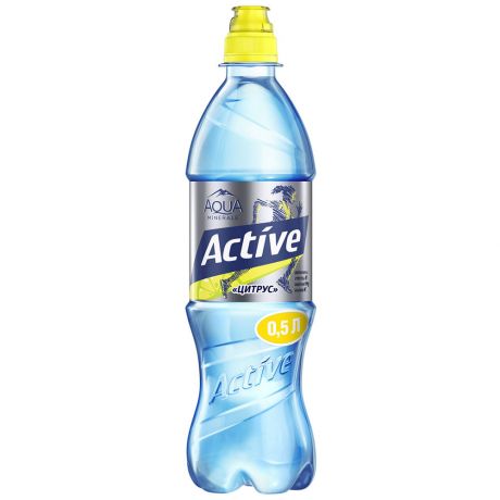 Напиток негазированный Aqua Minerale Active Цитрус 0.5 л
