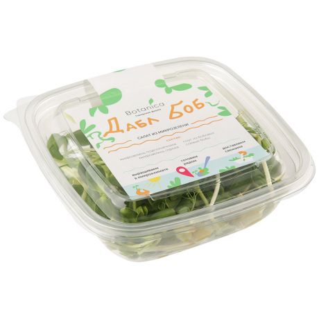 Салат из микрозелени Дабл Боб Сити Ферма 105г