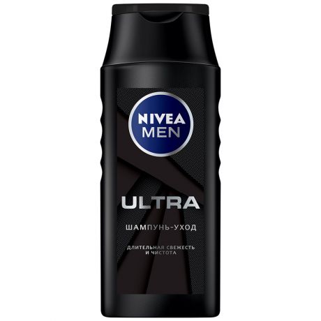 Шампунь-уход для волос Nivea Ultra мужской 250мл