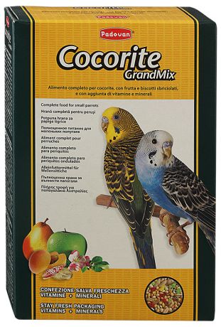 Корм для волнистых попугайчиков Padovan Cocorite GrandMix 400г
