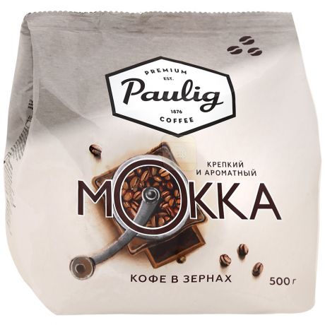 Кофе Paulig Mokka в зернах 500 г