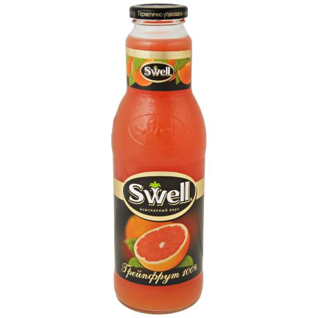 Сок Swell Грейпфрутовый с мякотью 100% 0,75л