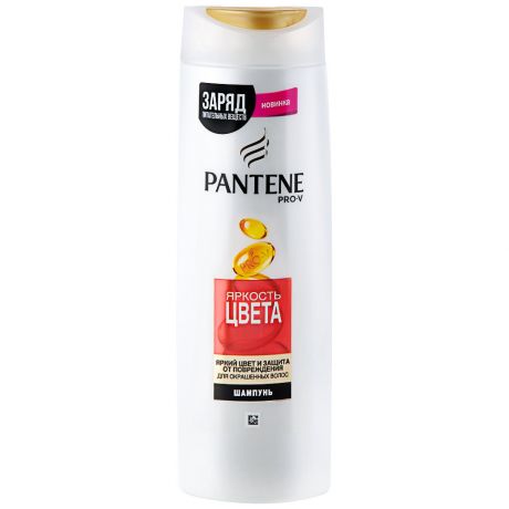 Шампунь Pantene Pro-V Яркость цвета для окрашенных волос 400мл
