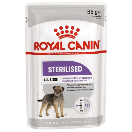 Корм Royal Canin Sterilised Pouch Loaf для стерилизованных собак 85г