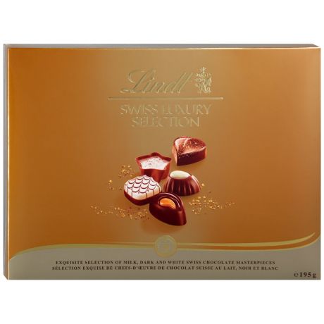 Набор конфет Lindt Swiss Luxury Selection 0,195кг