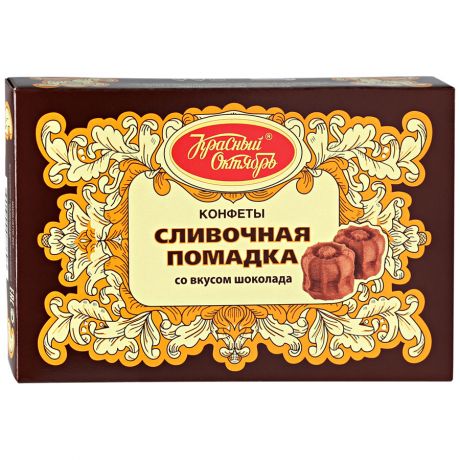 Конфеты Красный Октябрь Сливочная помадка со вкусом шоколада 250г