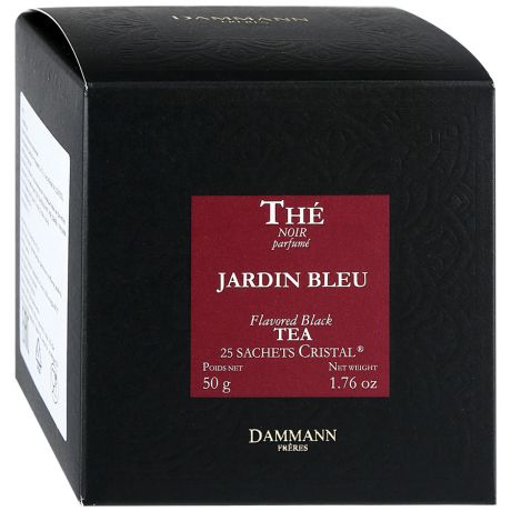 Чай Dammann Jardin Bleu черный ароматизированный 25 пакетиков по 2 г