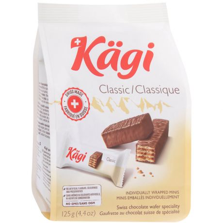 Конфеты вафельные Kagi Classic mini 0,125кг