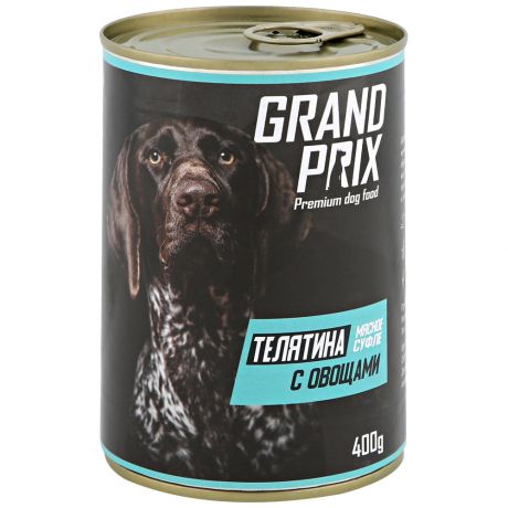 Корм для собак Grand Prix нежное суфле телятина с овощами 400 г