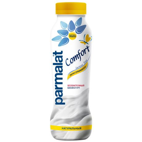 Биойогурт Parmalat питьевой Comfort безлактозный Натуральный 290 г