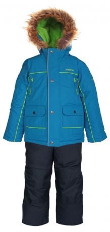 Комплект (куртка + полукомбинезон) синий 101 см
