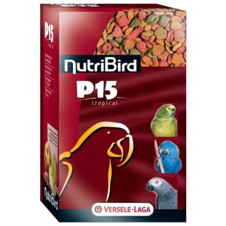 Versele-Laga корм NutriBird P15 Tropical для крупных попугаев 1000 г