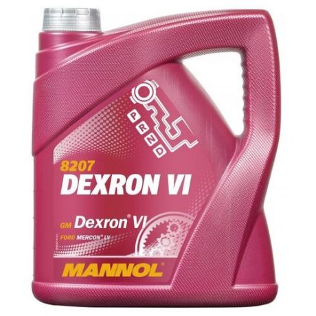 Трансмиссионное масло Mannol DEXRON VI 4 л