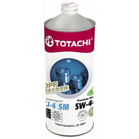 Моторное масло TOTACHI Premium Diesel 5W-40 1 л